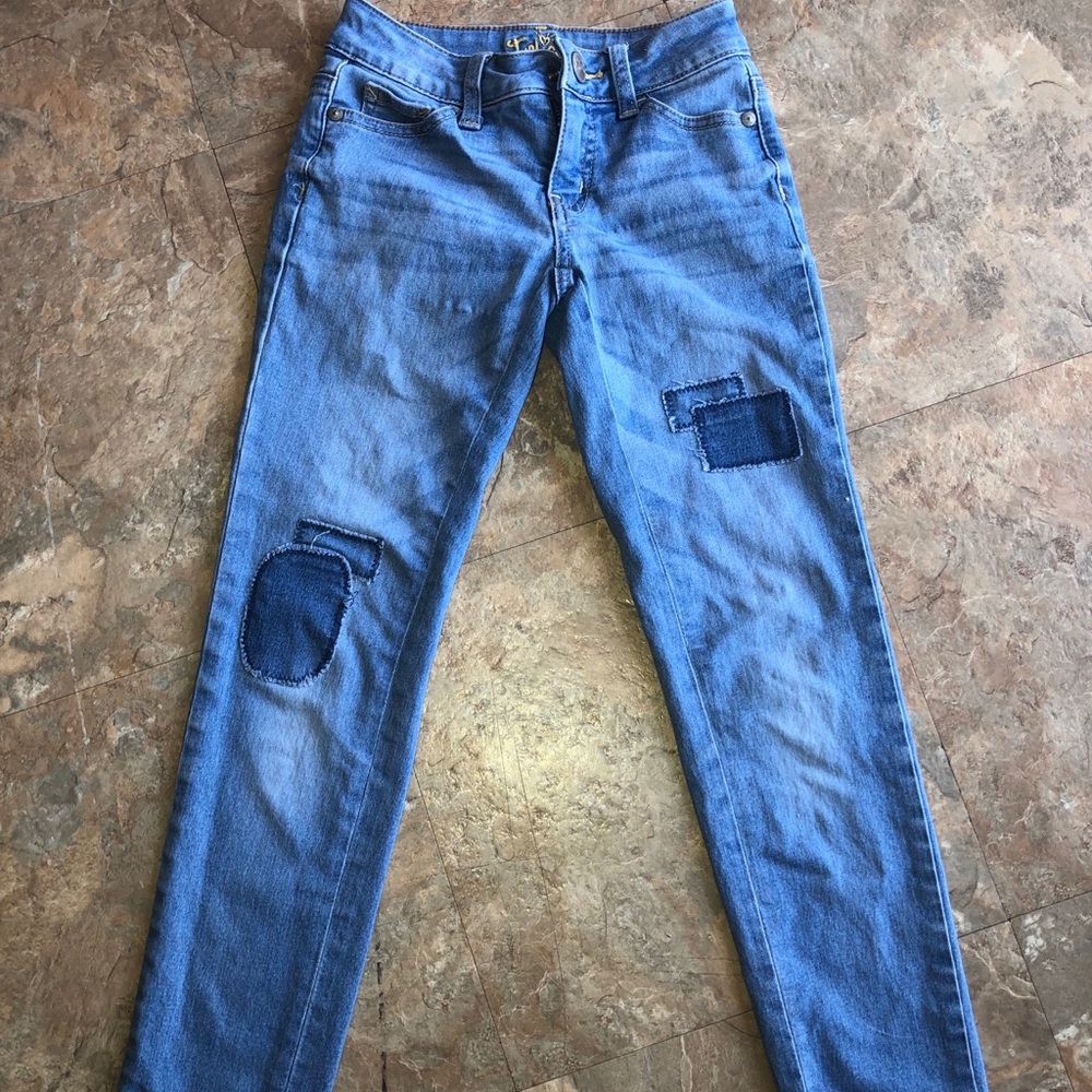 Girl Justice 8 slim skinny jeans